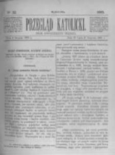 Przegląd Katolicki. 1885.08.06 R.23 nr32