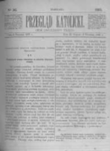 Przegląd Katolicki. 1885.09.03 R.23 nr36