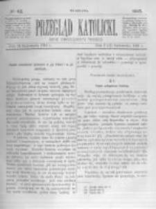 Przegląd Katolicki. 1885.10.15 R.23 nr42