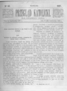 Przegląd Katolicki. 1885.10.22 R.23 nr43