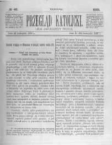 Przegląd Katolicki. 1885.11.26 R.23 nr48