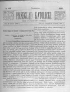 Przegląd Katolicki. 1885.12.03 R.23 nr49