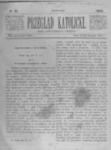 Przegląd Katolicki. 1885.12.24 R.23 nr52