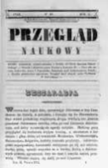 Przegląd Naukowy, Literaturze, Wiedzy i Umnictwu Poświęcony. 1844 T.2 nr16
