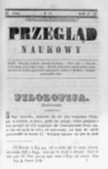Przegląd Naukowy, Literaturze, Wiedzy i Umnictwu Poświęcony. 1844 T.2 nr17