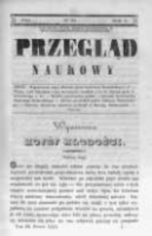 Przegląd Naukowy, Literaturze, Wiedzy i Umnictwu Poświęcony. 1844 T.3 nr22