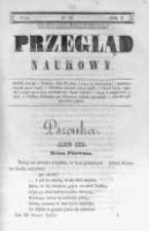 Przegląd Naukowy, Literaturze, Wiedzy i Umnictwu Poświęcony. 1844 T.3 nr26
