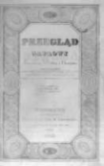 Przegląd Naukowy, Literaturze, Wiedzy i Umnictwu Poświęcony. 1843 T.1 nr1