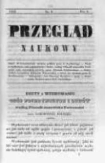 Przegląd Naukowy, Literaturze, Wiedzy i Umnictwu Poświęcony. 1843 T.1 nr6