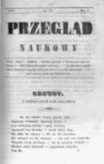 Przegląd Naukowy, Literaturze, Wiedzy i Umnictwu Poświęcony. 1843 T.3 nr23