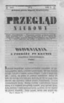 Przegląd Naukowy, Literaturze, Wiedzy i Umnictwu Poświęcony. 1845 T.1 nr5