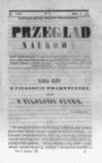 Przegląd Naukowy, Literaturze, Wiedzy i Umnictwu Poświęcony. 1845 T.1 nr7