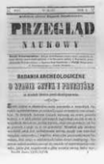 Przegląd Naukowy, Literaturze, Wiedzy i Umnictwu Poświęcony. 1845 T.3 nr26-27