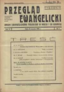 Przegląd Ewangelicki: organ ewangelizmu polskiego w kraju i zagranicą 1939.01.15 R.6 Nr3