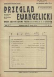 Przegląd Ewangelicki: organ ewangelizmu polskiego w kraju i zagranicą 1939.02.19 R.6 Nr8