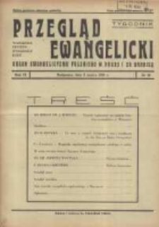 Przegląd Ewangelicki: organ ewangelizmu polskiego w kraju i zagranicą 1939.03.05 R.6 Nr10