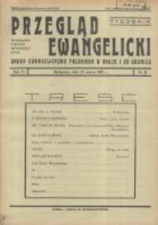 Przegląd Ewangelicki: organ ewangelizmu polskiego w kraju i zagranicą 1939.03.19 R.6 Nr12