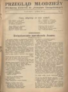 Przegląd Młodzieży: miesięczny dodatek do "Przeglądu Ewangelickiego" 1934.12.01 R.1 Nr11