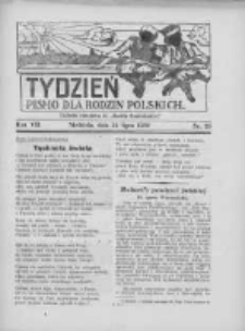 Tydzień: pismo dla rodzin polskich: dodatek niedzielny do "Gazety Szamotulskiej" 1932.07.24 R.7 Nr29