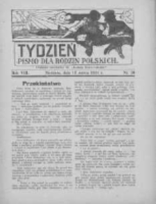 Tydzień: pismo dla rodzin polskich: dodatek niedzielny do "Gazety Szamotulskiej" 1933.03.12 R.8 Nr10