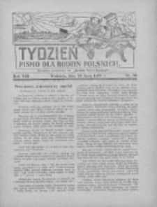 Tydzień: pismo dla rodzin polskich: dodatek niedzielny do "Gazety Szamotulskiej" 1933.07.30 R.8 Nr30