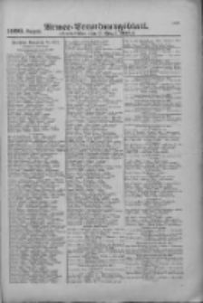 Armee-Verordnungsblatt. Verlustlisten 1916.08.09 Ausgabe 1090