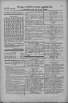 Armee-Verordnungsblatt. Verlustlisten 1916.08.12 Ausgabe 1095