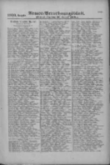 Armee-Verordnungsblatt. Verlustlisten 1916.08.15 Ausgabe 1100