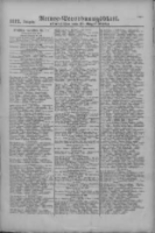 Armee-Verordnungsblatt. Verlustlisten 1916.08.19 Ausgabe 1112