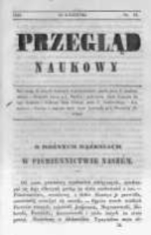 Przegląd Naukowy, Literaturze, Wiedzy i Umnictwu Poświęcony.1842.04.20 T.2 nr12