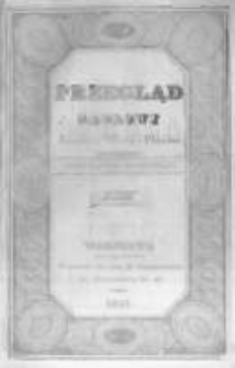 Przegląd Naukowy, Literaturze, Wiedzy i Umnictwu Poświęcony. 1843 T.2 nr16