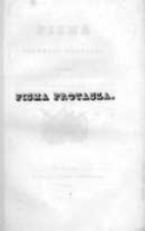 Pisma Klemensa Protasza. T.1