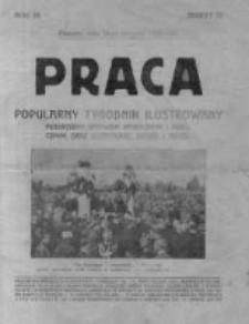 Praca: popularny tygodnik ilustrowany poświęcony sprawom społecznym i publicznym oraz literaturze, sztuce i nauce. 1924.08.24 R.28 nr35