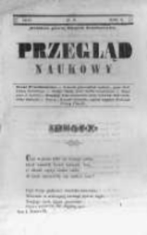 Przegląd Naukowy, Literaturze, Wiedzy i Umnictwu Poświęcony. 1845 T.1 nr9