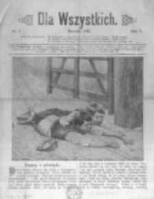 Dla Wszystkich. 1905 R.5 nr1