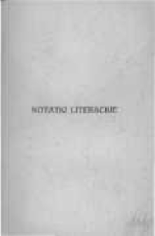 Notatki literackie