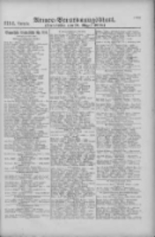 Armee-Verordnungsblatt. Verlustlisten 1916.08.21 Ausgabe 1114