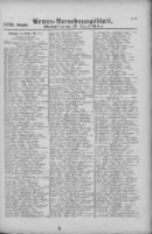 Armee-Verordnungsblatt. Verlustlisten 1916.08.22 Ausgabe 1116