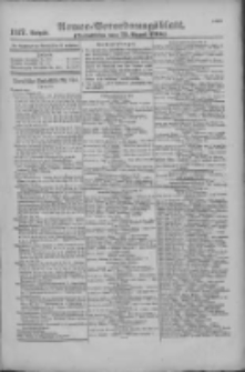 Armee-Verordnungsblatt. Verlustlisten 1916.08.23 Ausgabe 1117