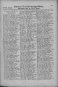 Armee-Verordnungsblatt. Verlustlisten 1916.08.26 Ausgabe 1124