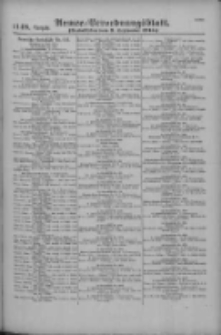 Armee-Verordnungsblatt. Verlustlisten 1916.09.09 Ausgabe 1148