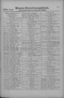 Armee-Verordnungsblatt. Verlustlisten 1916.09.15 Ausgabe 1158