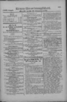 Armee-Verordnungsblatt. Verlustlisten 1916.09.19 Ausgabe 1163