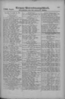 Armee-Verordnungsblatt. Verlustlisten 1916.09.20 Ausgabe 1166