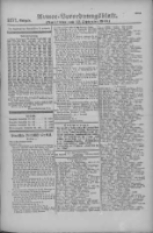 Armee-Verordnungsblatt. Verlustlisten 1916.09.23 Ausgabe 1171