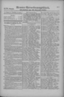 Armee-Verordnungsblatt. Verlustlisten 1916.09.28 Ausgabe 1179