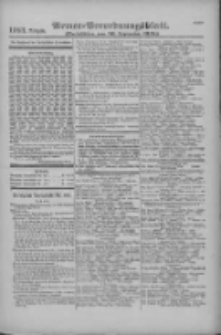 Armee-Verordnungsblatt. Verlustlisten 1916.09.30 Ausgabe 1183