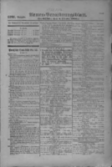 Armee-Verordnungsblatt. Verlustlisten 1916.10.05 Ausgabe 1191