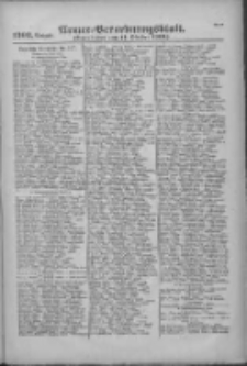 Armee-Verordnungsblatt. Verlustlisten 1916.10.11 Ausgabe 1202