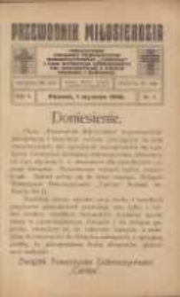 Przewodnik Miłosierdzia: miesięcznik Związku Towarzystw Dobroczynności "Caritas" i Rad Wyższych Kongregacji św. Wincentego &agrave; Paulo męskich i żeńskich 1918.01.01 R.2 Nr1